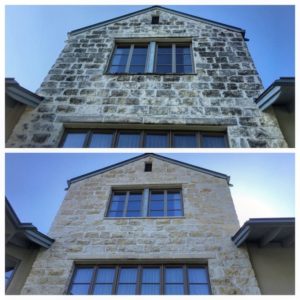 Before and After Pressure Washing in Austin, TX