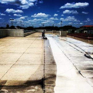 Commercial Roof Cleaning by Allied Services