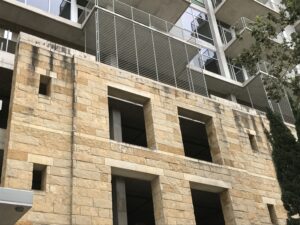 parking garage cleaning Austin (before)